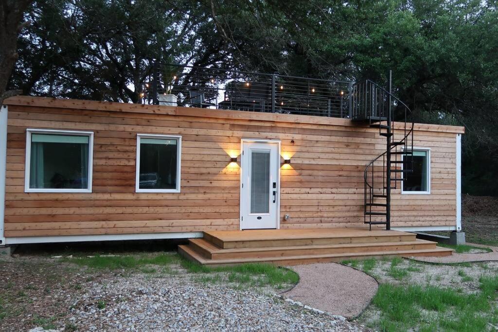 The Lonely Bull Luxury Container Home On 5 Acres Weatherford Exteriér fotografie