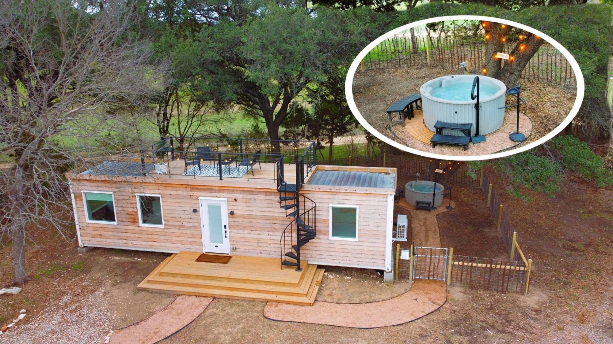 The Lonely Bull Luxury Container Home On 5 Acres Weatherford Exteriér fotografie